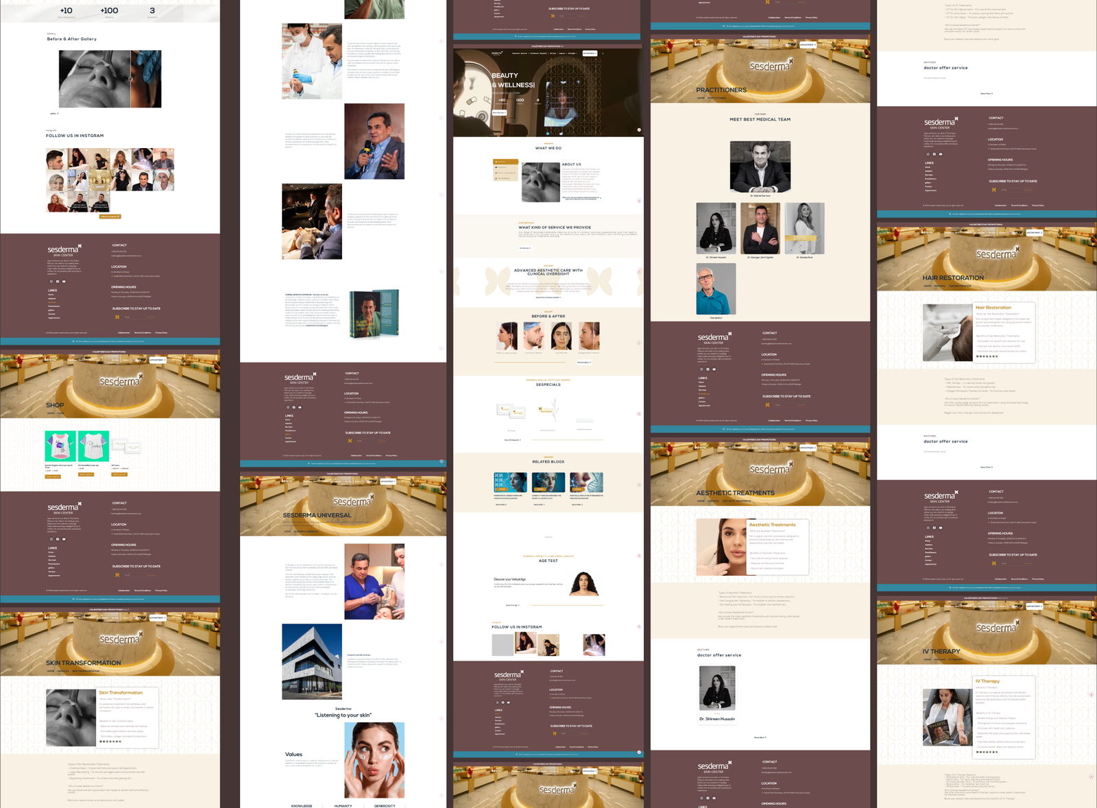 Sesderma Product Display Platform 2