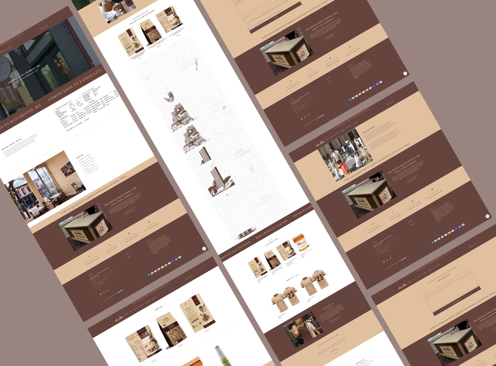 Mocha Point Coffee E-commerce Platform Cover 3